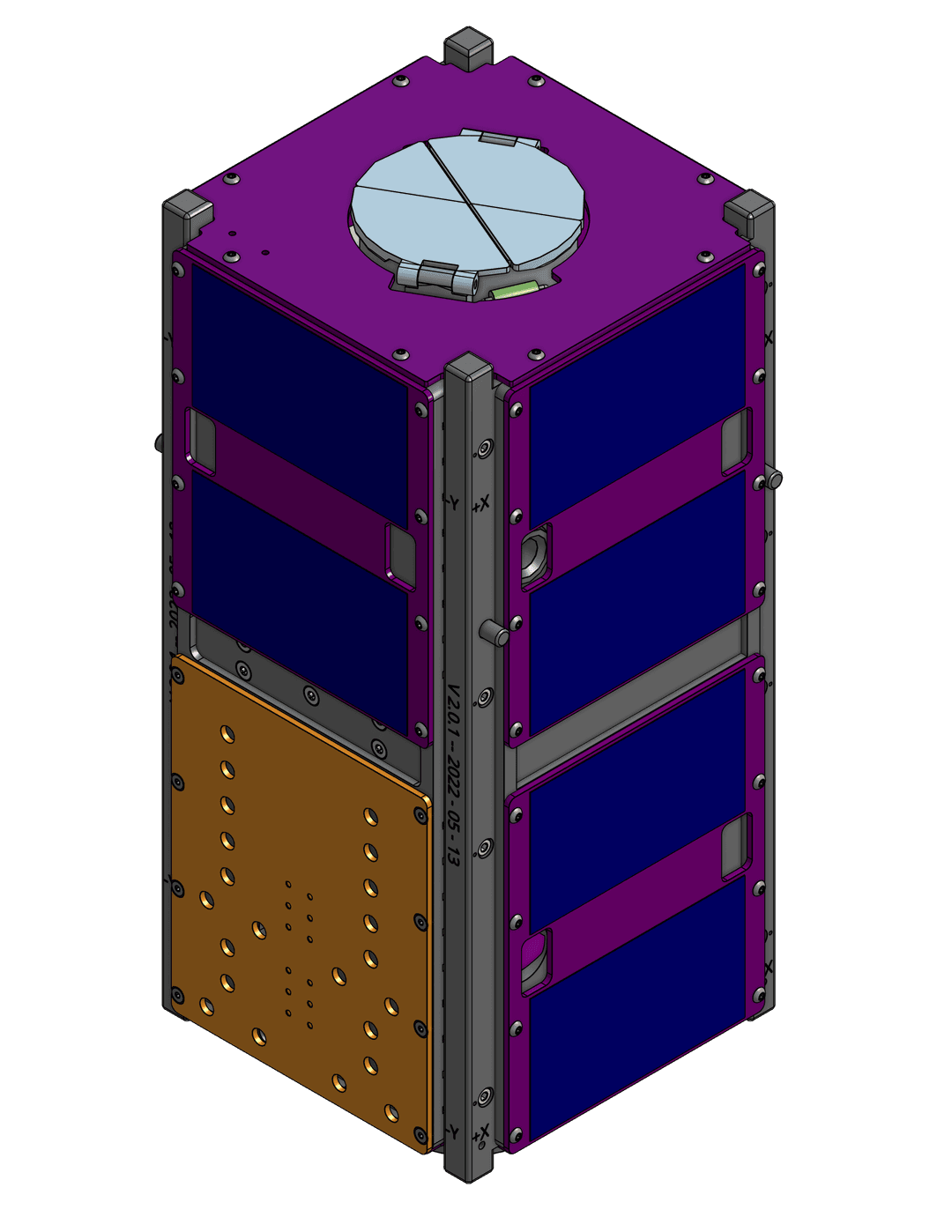 OreSat0.5 Cad