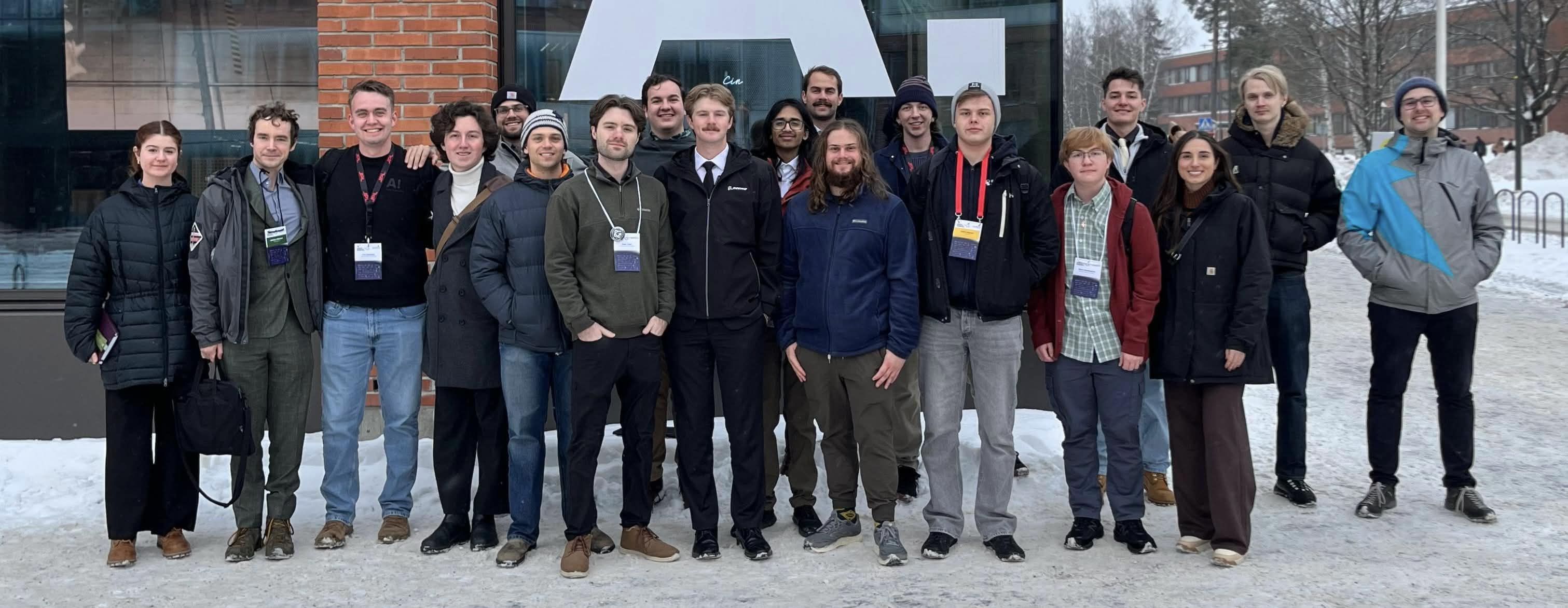 Open Orbit CubeSat Team group photo, Spring 2026